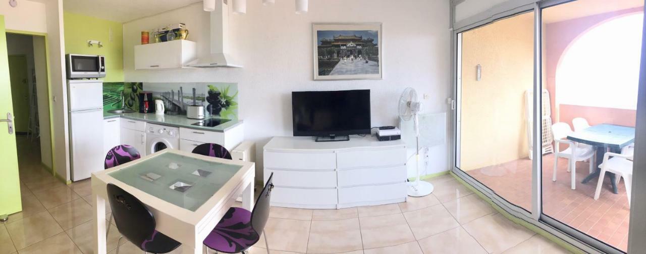 Barcaresa-Agreable Appartement Vue Mer Panoramique Le Barcarès Esterno foto